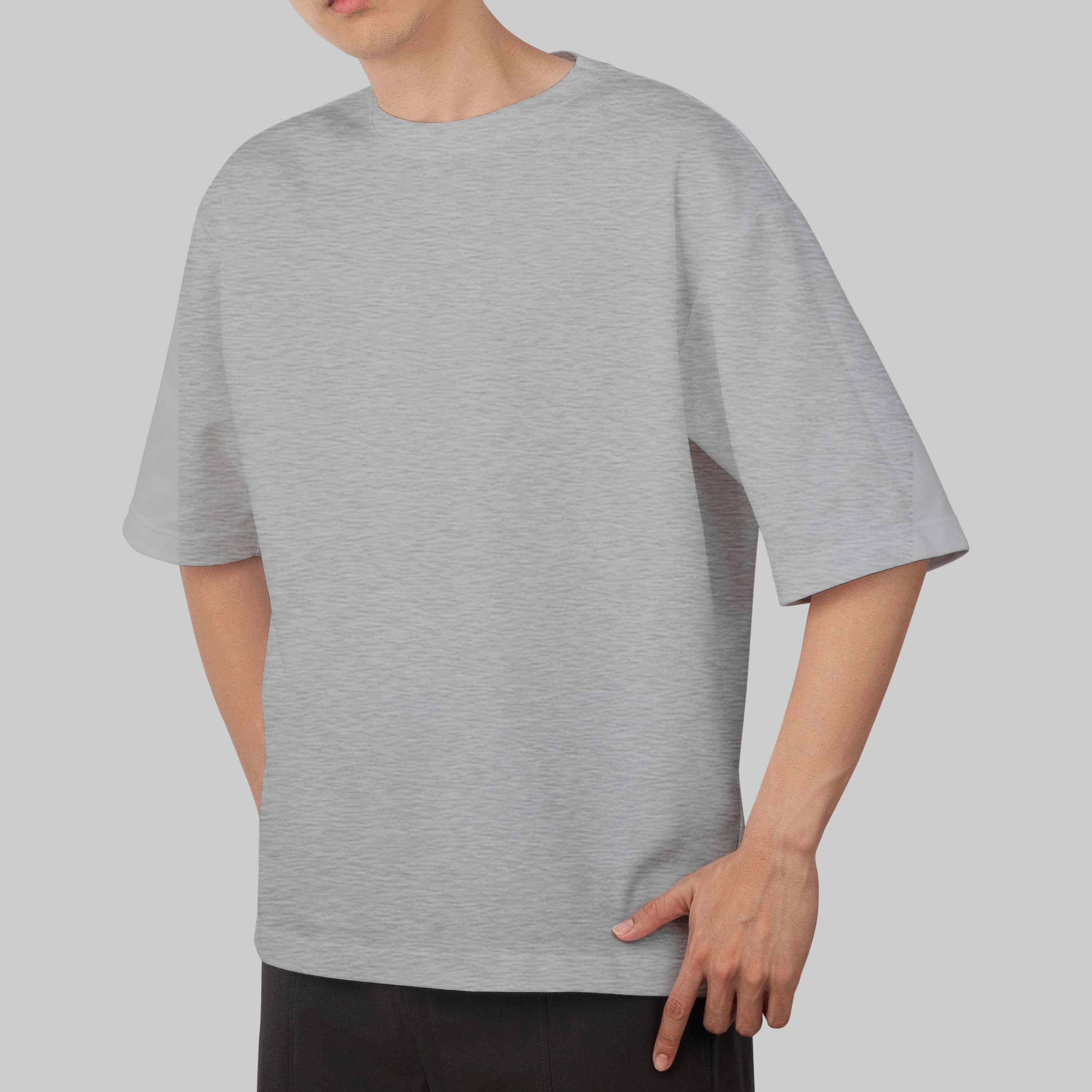 Grey T Shirt Pure Cotton